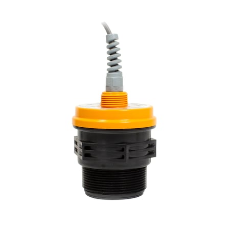 Apg Ultrasonic Level Sensor 0.5-35ft range, 50kHz, 2" MNPT, 0-2.5 V / 0-5V Output, M12 connector IRU-9429-M